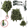 Штучна ялинка кавказька Marou 180 см, Зелена, фото 8