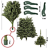 Штучна ялинка кавказька Marou 220 см, Зелена, фото 8