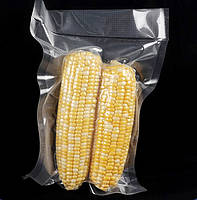 Вакуумні пакети для продуктів харчування 20см 5м. Рулон для вакууматора рифлена + гладка сторона, фото 7