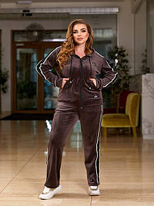 Велюровий костюм унісекс великого розміру новинка 2025