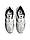 Чоловічі кросівки шкіряні сітка New Balance 530 Premium White Black, кеди Нью Беланс білі. Чоловіче взуття, фото 9