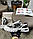 Чоловічі кросівки шкіряні сітка New Balance 530 Premium Black White, кеди Нью Беланс чорні. Чоловіче взуття, фото 3