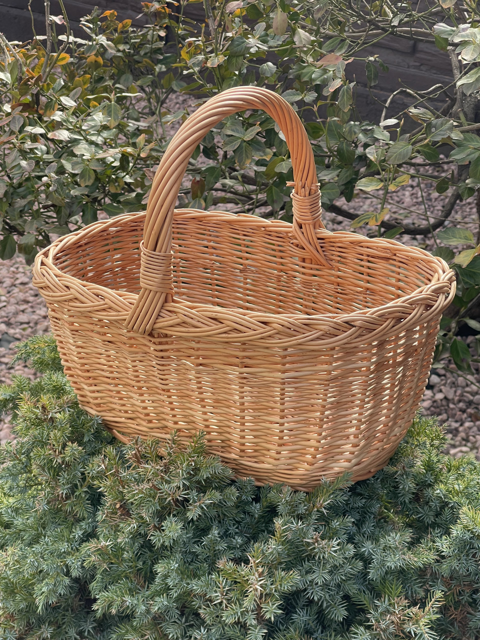 Корзина пасхальна із лози