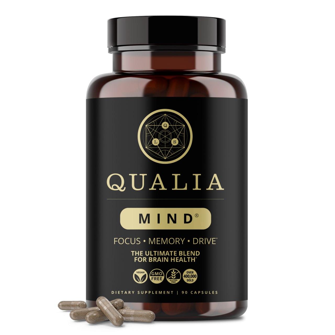 Neurohacker Qualia Mind / Підтримка когнітивних функцій преміум 90 капсул на 3 тижні