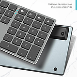 Бездротова клавіатура Joyaccess Mac (DE), Bluetooth 5.1, 3 пристрої, фото 4