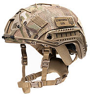Балістичний шолом каска FAST Helmet NIJ IIIA і кавер мультікам