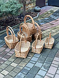 Набір корзин з лози «Подарунок» Арт:3088, фото 4