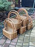 Набір корзин з лози «Подарунок» Арт:3088, фото 5