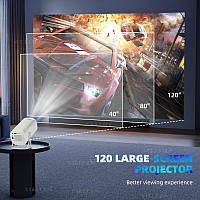 Игровой смарт проектор S40 Max с 2 джойстиками Android 11 + карта с играми 64Gb, фото 7