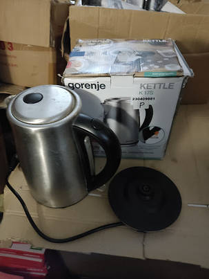 Електричний чайник Gorenje K 17S No 230409881, фото 1