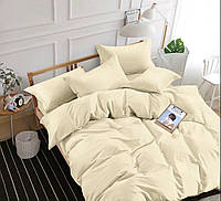 Евро постельное белье "Страйп-сатин" beige