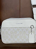 Сумка жіноча Coach Graham крос боді Коуч білий, фото 2
