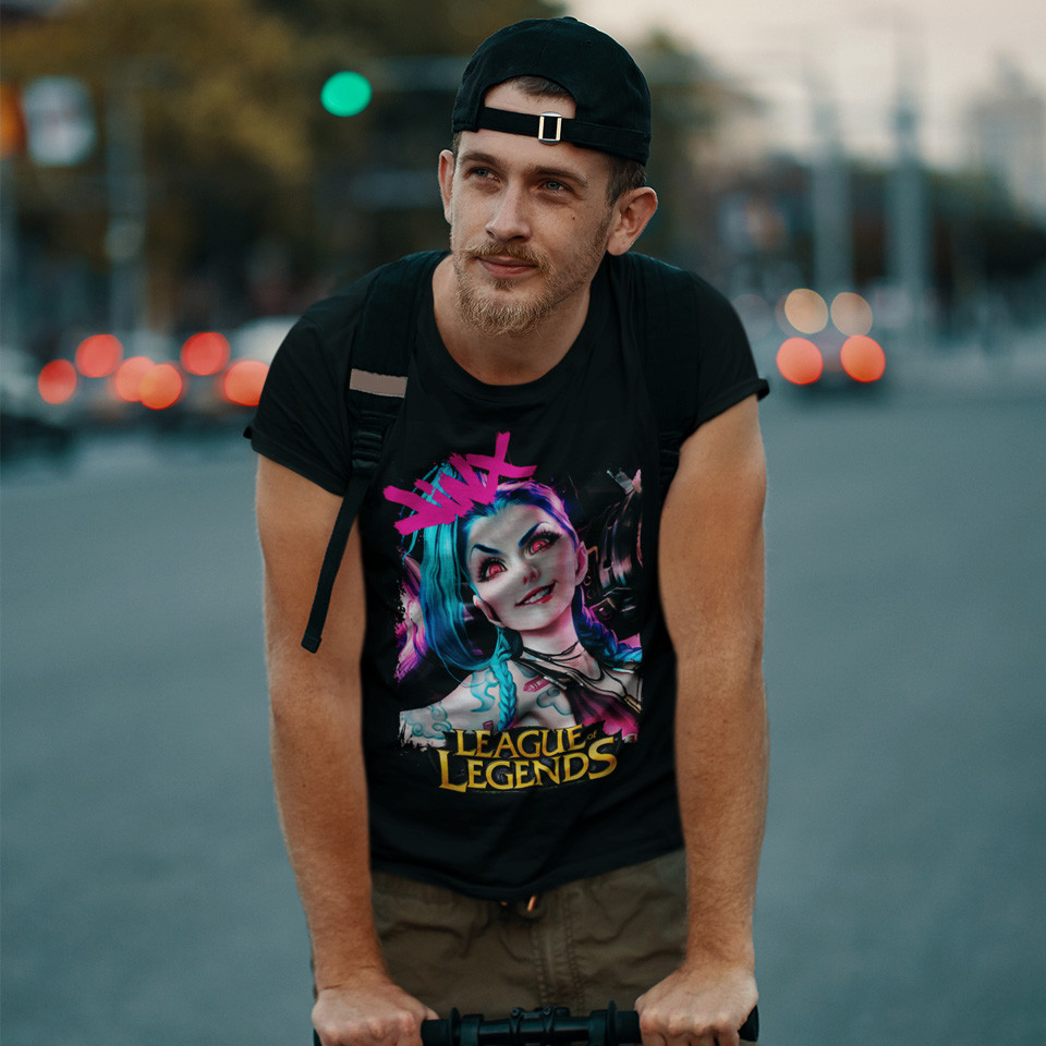 Футболка Cult - League Of Legends - Original Jinx