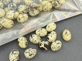 Пінопластові яйця - 1,5*1,8см - 20шт жовті