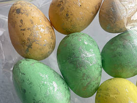 Пінопластові яйця - 4,5 см - 9шт