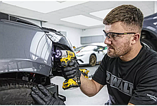 Професійний шурупокрут акумуляторний ударний безщітковий DeWALT DCF801N : без АКБ,1 ⁄ 4, 163Нм (DCF801N), фото 4