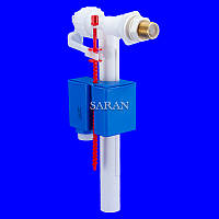 Заливний клапан для бачка унітаза/бічне підведення/латунний штуцер 1/2"