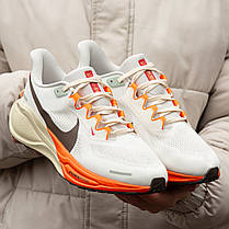 Чоловічі Кросівки Nike Air Zoom Pegasus 41 White Orange / Найк Аїр Зум Пегасус 41 Білі з Бежевим та Помаранчевим, фото 4
