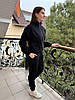 Жіночий весняний зручний прогулянковий вельветовий костюм: куртка на блискавці та штани джогери, фото 5