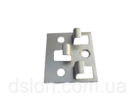 Кліпса неіржавка для терасної дошки 8 мм, шов 4 мм, фото 1