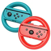 Кермо для nintendo switch joy-con 2 шт. (червоне та сине) + подарунок