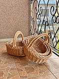 Набір корзин з натуральної лози. Арт:1043, фото 3