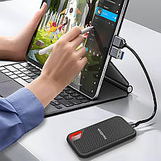 SSD диск HardDisk Extreme Portable 2TB USB 3.0 Type-C високошвидкісний зовнішній накопичувач для зберігання файлів, фото 5