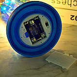 Оригінальний подарунок Троянда в колбі Синя із серцем "Love" подарунок коханим, фото 5