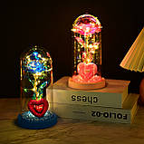 Подарункова Троянда в колбі "Червона Love", фото 3