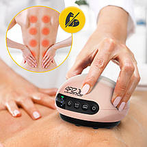 Масажна вакуумна банка 4FIZJO акумуляторна з ІЧ-прогріванням 4FJ0518 Pink Poland, фото 5