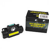 Ліхтарик налобний High Power HeadLamp 1898 Sensor, фото 4