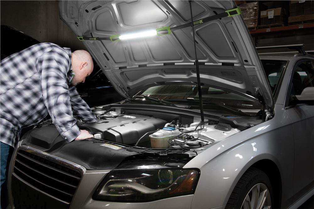 LED-лампа універсальна для СТО та освітлення 36 см світлодіодна з гачками Emergency light strip M, фото 1