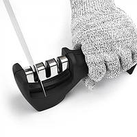 Точило для ножів ручне з трьома типами заточування Sharpener