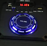 Акустична система з дротовим мікрофоном ZQS1777/1778 (8x1+2) (20W+5W) Пультом і акумулятором 2400mAh, фото 3