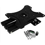 Настінне поворотне кріплення Кронштейн на стіну для TV телевізора від 14 до 42 дюймів до 35 кг, фото 5