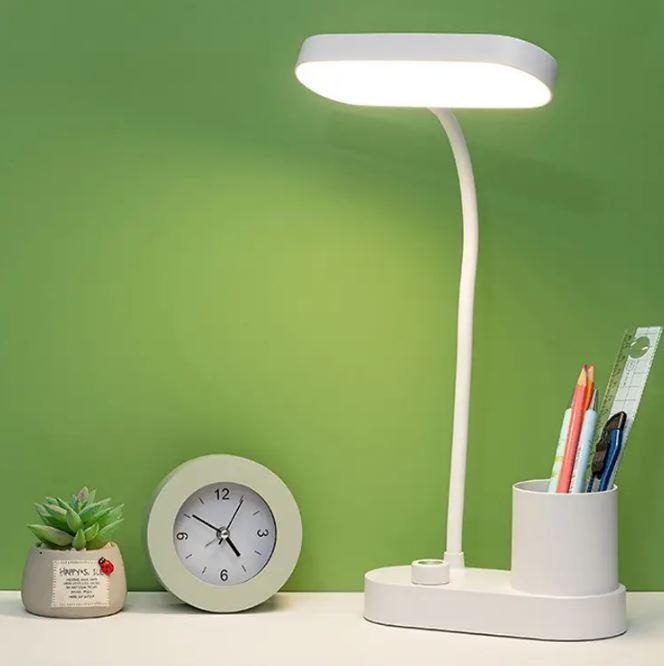 Лампа настільна DIGAD 1951 Акумуляторна світлодіодна лампа на стіл Гнучка настільна лампа, фото 1