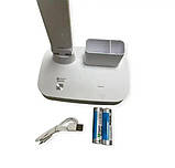 Лампа настільна DIGAD 1975 Акумуляторна світлодіодна лампа на стіл Гнучка настільна лампа, фото 8