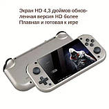 Портативна ігрова консоль M17 4.3" професійна Ретро-ігрова консоль, пам'ять 128Gb, фото 3
