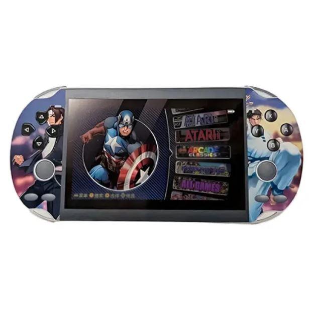 Портативна ігрова консоль M7 5" професійна Ретро-ігрова консоль, пам'ять 16Gb, фото 1