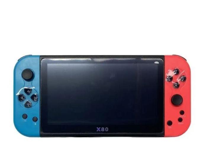 Портативна ігрова консоль у стилі ретро із 7-дюймовим HD-дисплей на 20000 ігор X80, фото 1