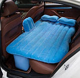 Надувне ліжко-матрац у машину SY10132 (135*88*45) Автомобільний матрац на заднє сидіння, фото 5
