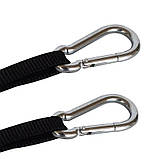 Підвісний нейлоновий туристичний гамак з антимоскітною сіткою, фото 8