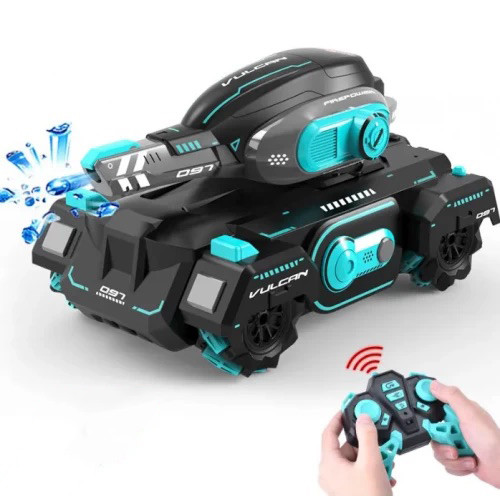 Танк всюдихід, що стріляє, — машинка 1200 з водними бомбами на орбізах з акумулятором, фото 1