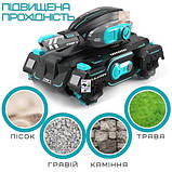 Танк всюдихід, що стріляє, — машинка 1200 з водними бомбами на орбізах з акумулятором, фото 4