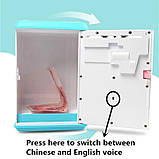 Електронна скарбничка сейф для паперових грошей і монет Robot Bodyguard, фото 3