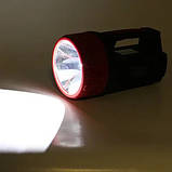 Потужний ручний ліхтарик світлодіодний на акумуляторі Gold Silver GS-2621, фото 7