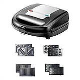 Мультипекар мультимейкер зі знімними формами 4 в 1 BITEK BT-2689, фото 8