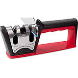 Точило для ножів багатофункціональне Точило для ножів Механічна точилка RD-42, фото 5