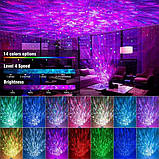 Нічник проєктор галактики зоряного неба Яйце динозавра з Bluetooth колонкою, мелодіями для сну та пультом, фото 8