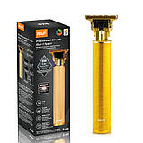 Машинка Для стрижки Волосся Акумуляторна Raf-427 Тример для стриження з зарядкою від USB, фото 6